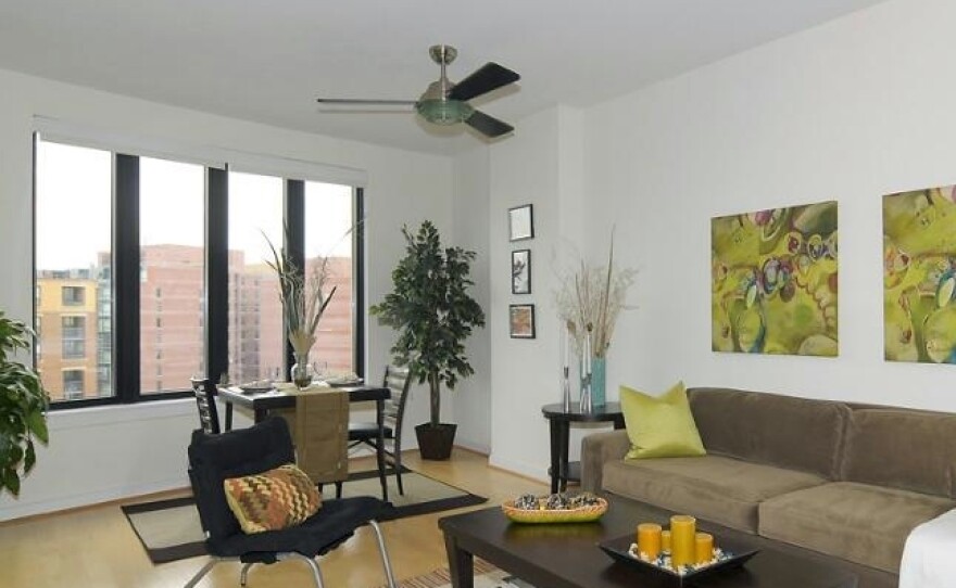 <p>This Washington, D.C., condo on Massachusetts Avenue is listed for about $500,000. The real estate market in D.C. never cooled off that much.</p>