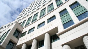 The Hall of Justice in downtown San Diego is pictured in this undated photo.