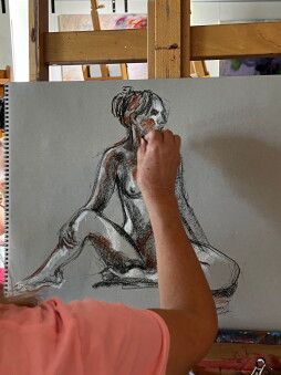 Creating the Figure with Mixed Media
