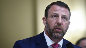 Homeland Security Secretary Markwayne Mullin testifies before a House committee on June 3.