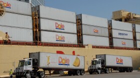 Dole Trucks at the Port of San Diego on May 13, 2008.