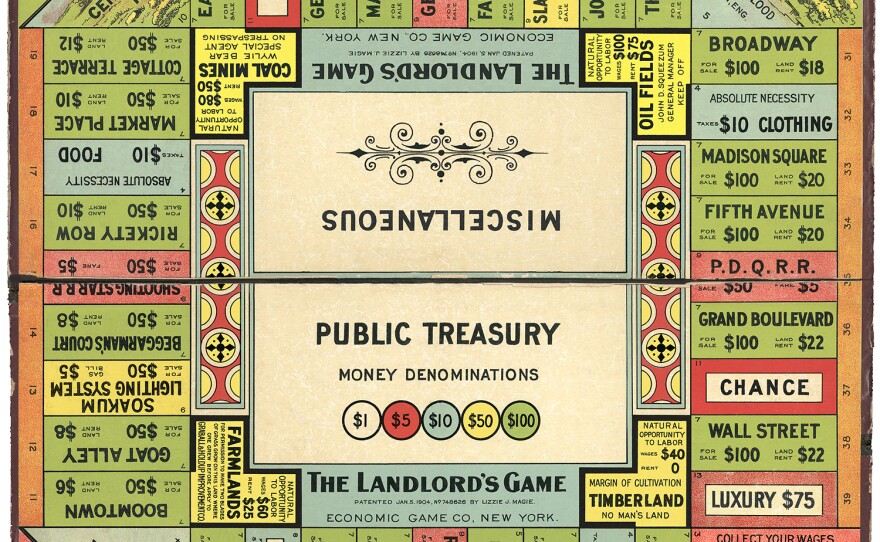 The Landlord’s Game board