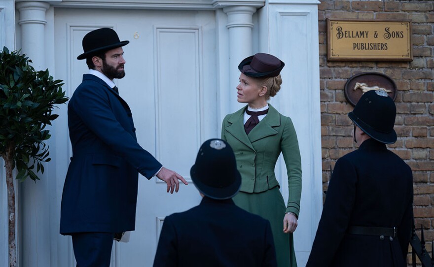 William "The Duke" Wellington and Kate Phillips as Eliza Scarlet