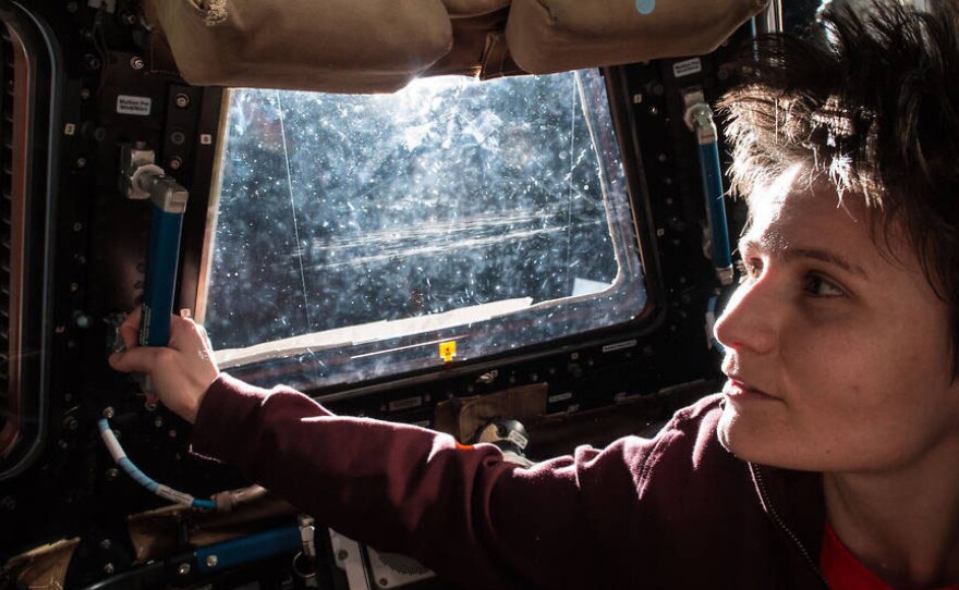 Italian astronaut Samantha Christoforetti sees the sun rise every 90 minutes on the International Space Station. But she can't get a decent cup of coffee to go with the view.