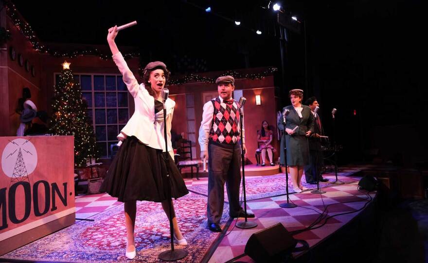 Moonlight Stage Productions' adaptation of "Miracle on 34th Street: A Musical Radio Play' runs through Dec. 23, 2021.