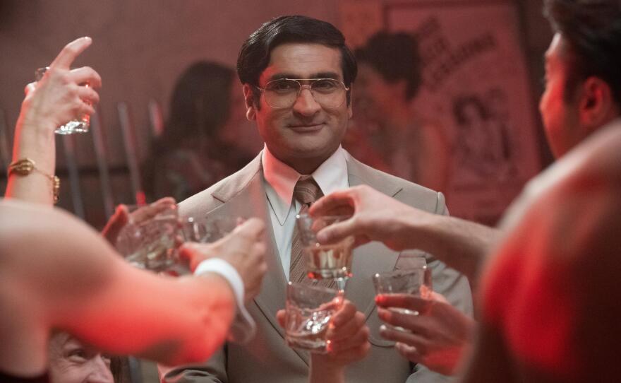 Kumail Nanjiani plays Somen "Steve" Banerjee, the founder of Chippendales, in <em>Welcome to Chippendales </em>on Hulu. "He was the king of a world that wouldn't have him as a member," Nanjiani says.