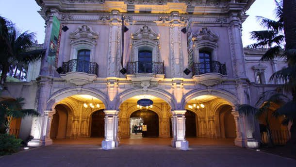 The San Diego History Center, in an undated photo.