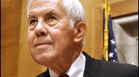 Sen. Richard Lugar has broken ranks with the Bush administration over Iraq.