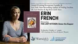 Erin French discussing "THE LOST KITCHEN vol.3"