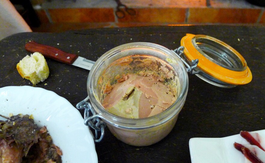 A jar of Sousa's foie gras costs €200 — about $220.