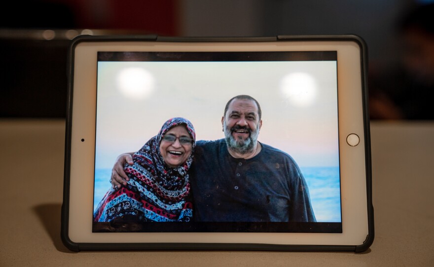 For Khaled Badawy, Abdelmoniem's husband, his own experience in prison was nothing compared with what he is going through now. "I didn't feel as much vanquish when I was in prison. Now my wife is in jail, and I feel helpless and broken," Badawy says.