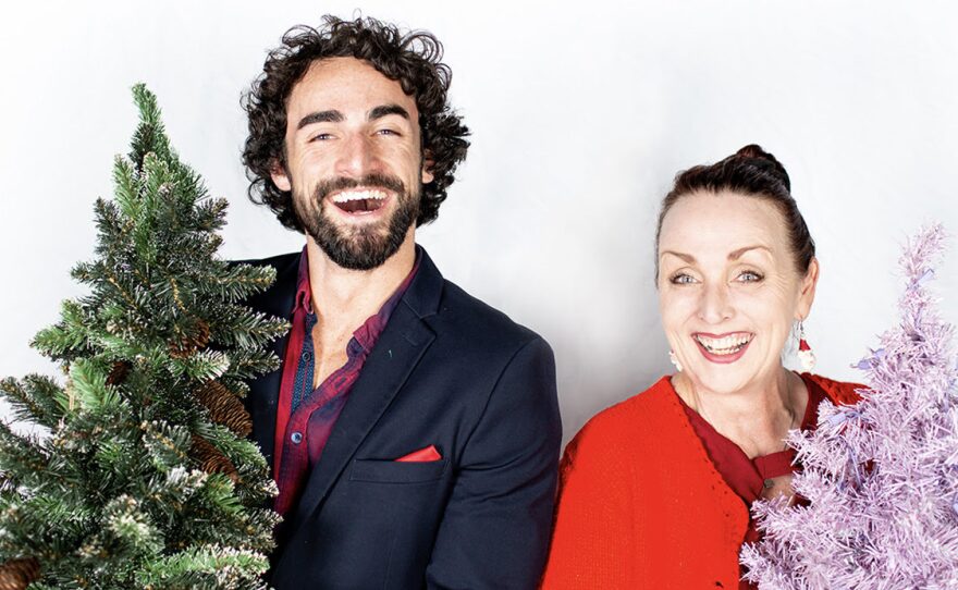 Actors Wil Bethmann and Linda Libby will be performing respectively at Diversionary Theatre's "Santaland Diaries" and "HoliGay Storytime" through Dec. 22.