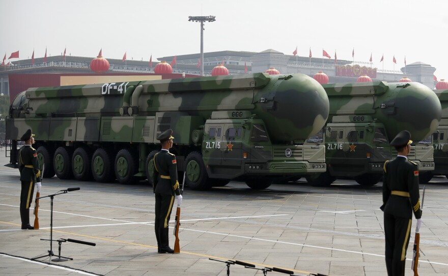 China has traditionally maintained a much smaller nuclear arsenal than the U.S. or Russia. The latest buildup has led some to think that might be changing.