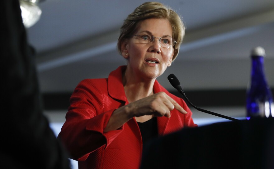 Sen. Elizabeth Warren is cautious on the impeachment question, urging lawmakers to wait for special counsel Robert Mueller's report. "And when we've got that, then we can make a decision on what the appropriate next step is."