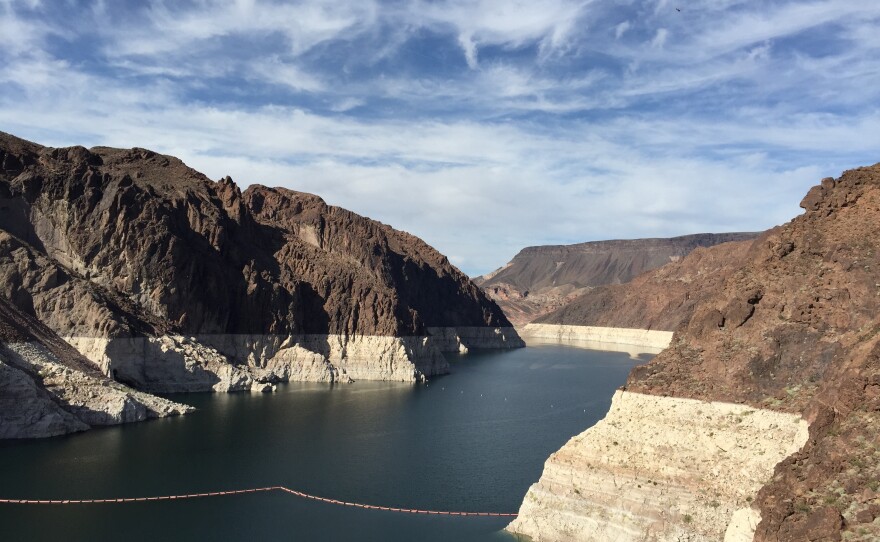 Lake Mead is at its lowest levels since it was built in the late 1930s.