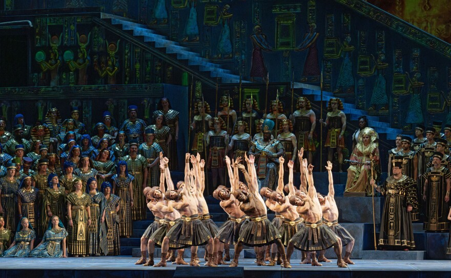 Act II, Scene 2 of Verdi's "Aida."