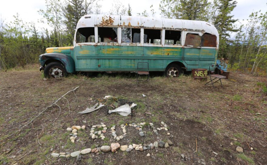 The bus in Alaska.