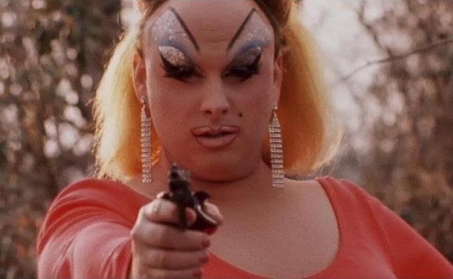 Harris Glen Milstead as Divine playing Babs — the filthiest person alive — in John Waters' 1972 "Pink Flamingos."