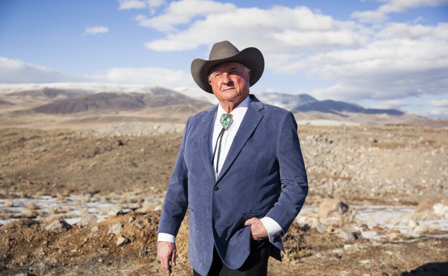 Lance Gilman is a county commissioner and the owner of the famous Mustang Ranch brothel,<em> </em>an important source of revenue for the county.