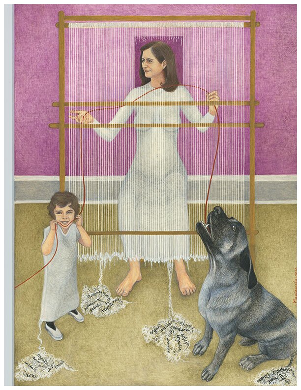 "Penelope, Destejidas," by Marianela de la Hoz is part of the artist's new exhibition at the Timken Museum of Art, on view through Sept. 4, 2022.