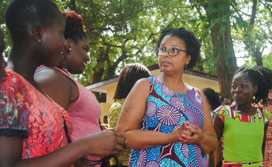 Pat Wilkins didn't plan to live in Ghana. But the former New Yorker is now so much a part of the society that, as one Ghanaian puts it, "We don't even see her as an American. She is family to us."