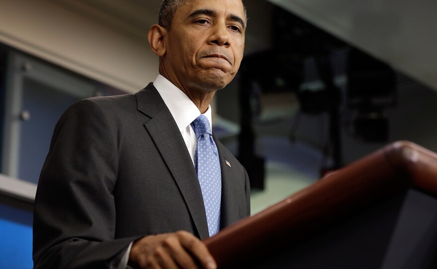 President Obama delivered remarks on the Trayvon Martin case from the White House briefing room Friday.