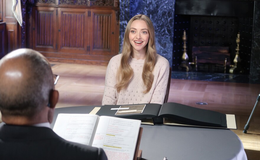 Amanda Seyfried on the new season 11 premiere of FINDING YOUR ROOTS.