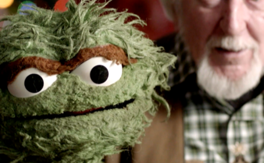 Caroll Spinney gave his voice to Oscar the Grouch for decades.<a href="https://en.wikipedia.org/wiki/Caroll_Spinney"></a>