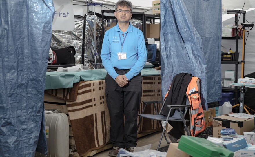 Dr. Aziz Hafiz is the chairman of Humanity First U.K.