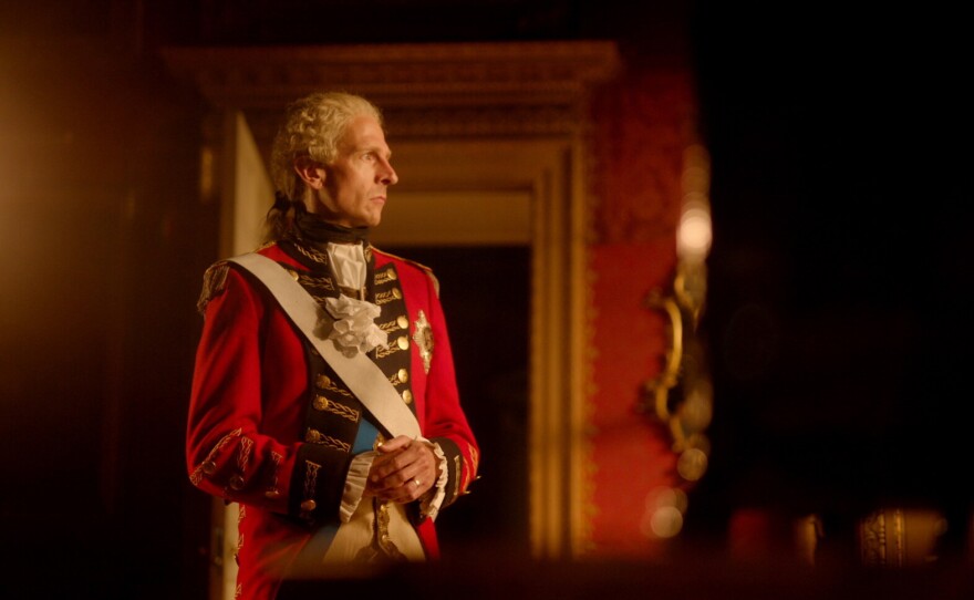 George III, played by Tim Barrow.