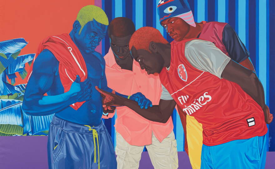 "The Blue Man of Njombé," by Marc Padeu
