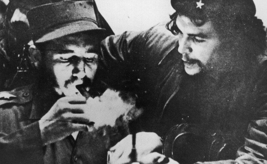 After a stint in prison, Castro went into exile in Mexico, where he founded the 26th of July movement and met fellow revolutionary Ernesto "Che" Guevara.