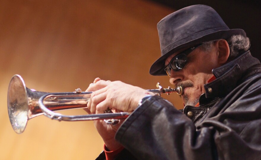 Jerry Gonzalez performs on November 17, 2010 in Madrid, Spain.