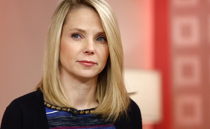 Yahoo CEO Marissa Mayer on Feb. 20, 2013. Under Mayer, Yahoo is ending its remote work policy for employees.