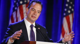 Reince Priebus, chairman of the Republican Party, is shown speaking at the Republican National Committee meetings in Coronado on Jan. 15, 2015.