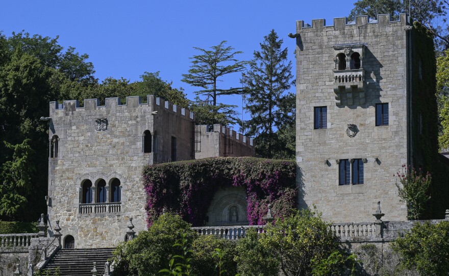 The Pazo de Meiras, seen here in September, has been turned over to the Spanish state by the heirs of Gen. Francisco Franco. The summer palace in Sada, in the region of Galicia, had been the subject of a contentious lawsuit won by the Spanish government.