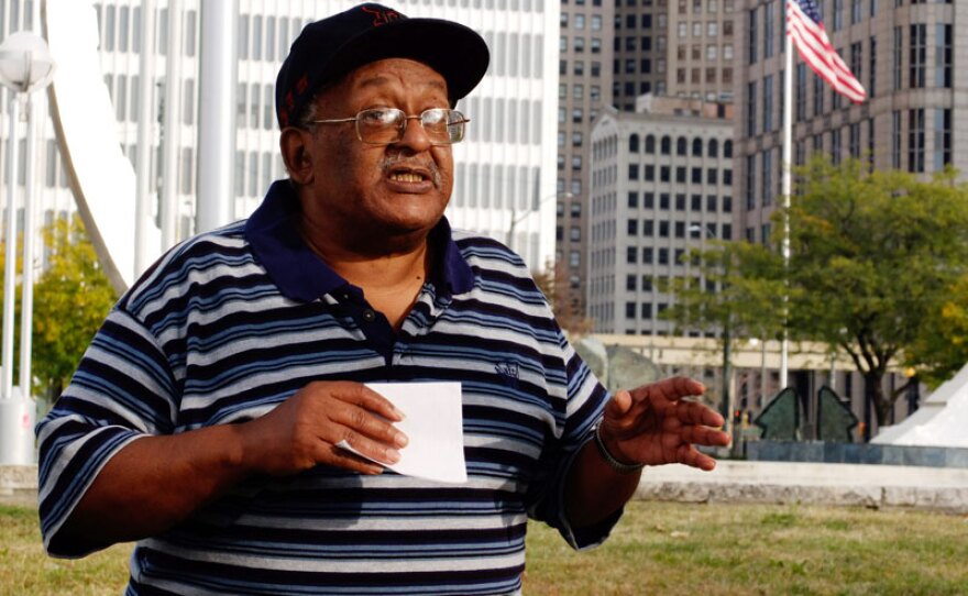 Donald Smith worked for the city of Detroit for 29 years and retired with an $800-a-month pension. However, his pension will be cut as part of Detroit’s bankruptcy reorganization, leaving Donald unsure how he can afford to pay for his food, rent, and medicine.