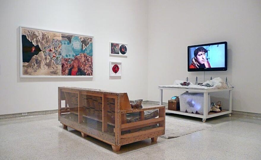 The installation for "Antarctic...Huh?" on view in 2010 at the Museum of Contemporary Art San Diego.