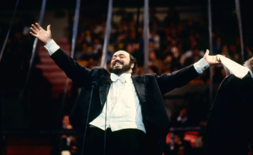 Pavarotti at Madison Square Garden.