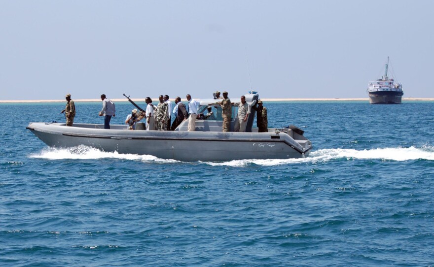 Somaliland's coast guard has just eight boats to patrol more than 500 miles of coastline along the Gulf of Aden.