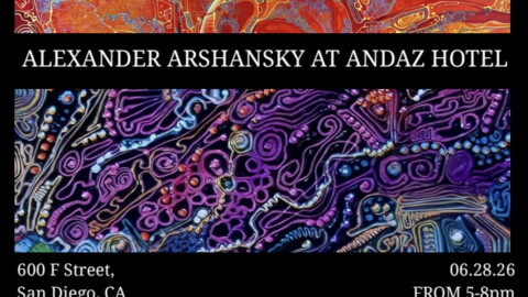 An Evening with the Artist - Alexander Arshansky at the ANDAZ Hotel
