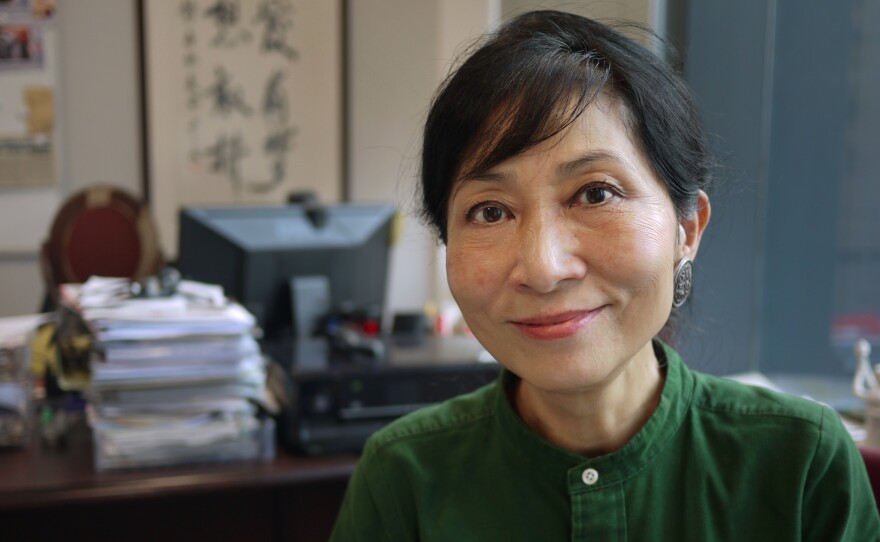 Claudia Mo, a member of Hong Kong's Legislative Council, predicts more political turmoil if Carrie Lam prevails in Sunday's vote.