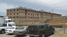 A new barracks building going up on Camp Pendleton. 49 new barracks buildings are being built on Marine bases in and around San Diego.