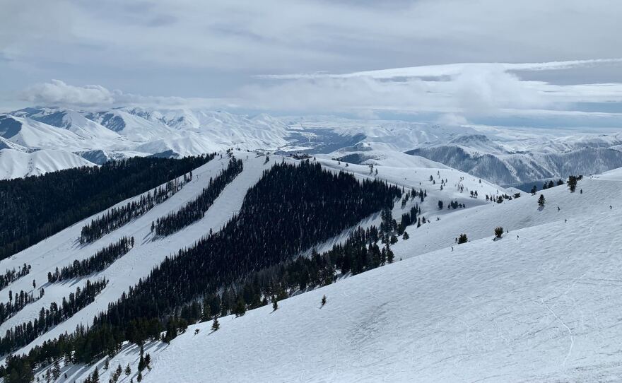Public health experts say skiing at resorts isn't as low risk as first thought. Most North American ski resorts — Sun Valley included — shut down for the season weeks ahead of schedule.