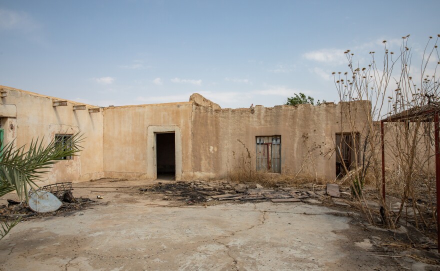 The Murad family home in Kocho, northern Iraq. ISIS was driven out in 2015, but the village became synonymous with the ISIS genocide. It is deserted and its school turned into a museum.