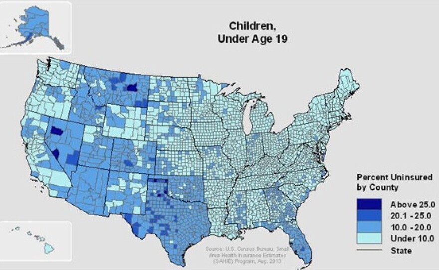 Uninsured Rates Remain High Across The Southwest