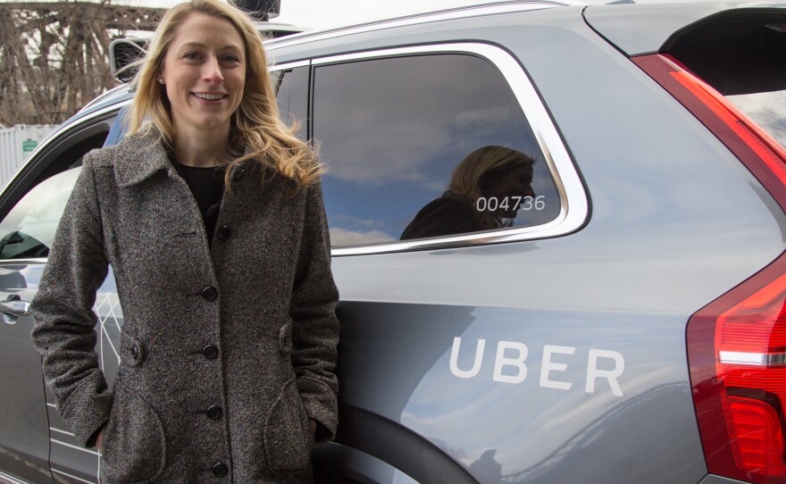 "It's still very early in what we're doing, but it's going very well," Uber engineer Emily Duff Bartel says.