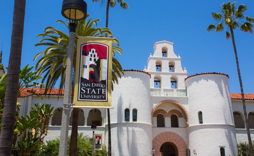 San Diego State University's Hepner Hall.