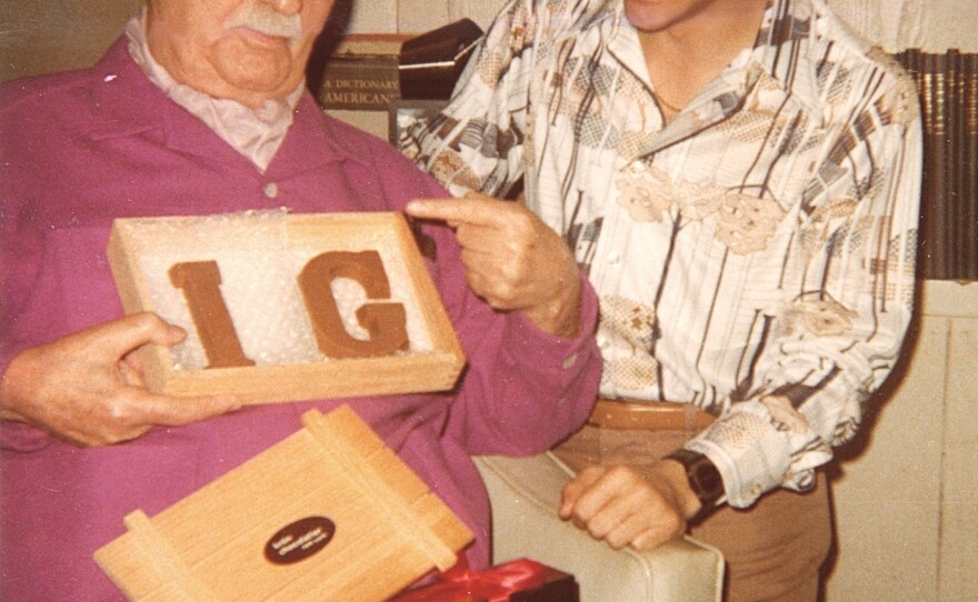 Michael Feinstein (right) worked for six years as Ira Gershwin's cataloger and archivist.