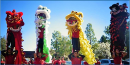 Lunar New Year Lion Dancers